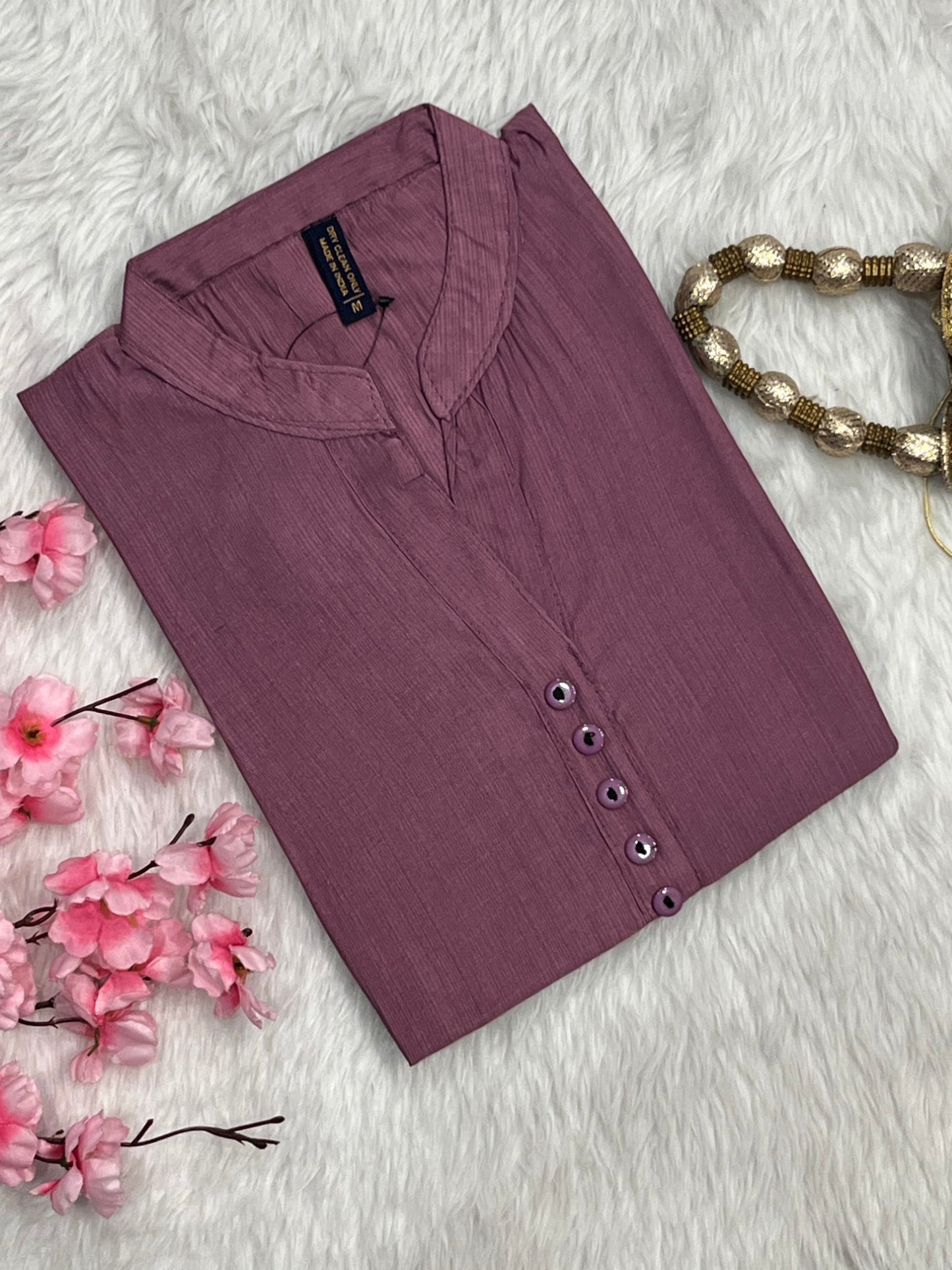 Chanderi Short Kurti