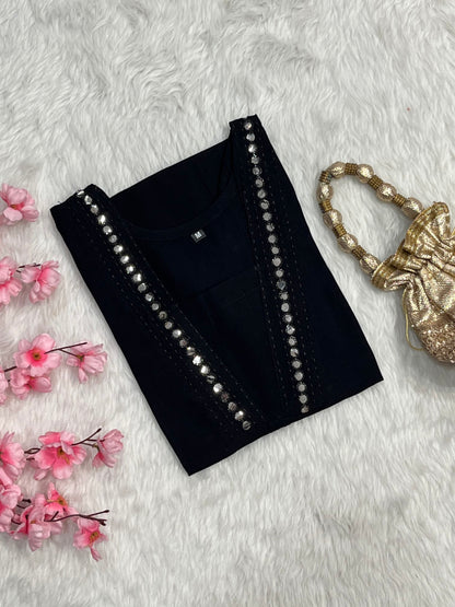 Chanderi Short Kurti