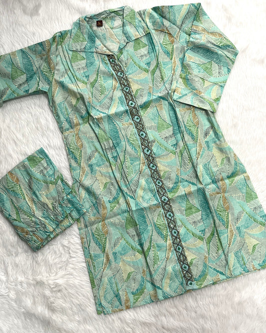Chanderi Co Ord Set