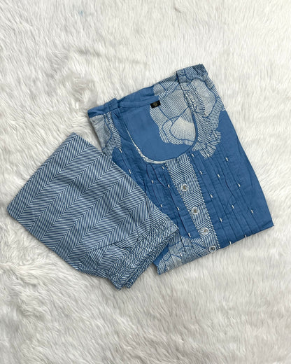 Cotton Pant Set