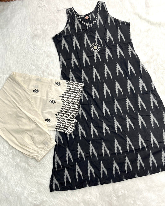 Cotton Kurta Pant Set