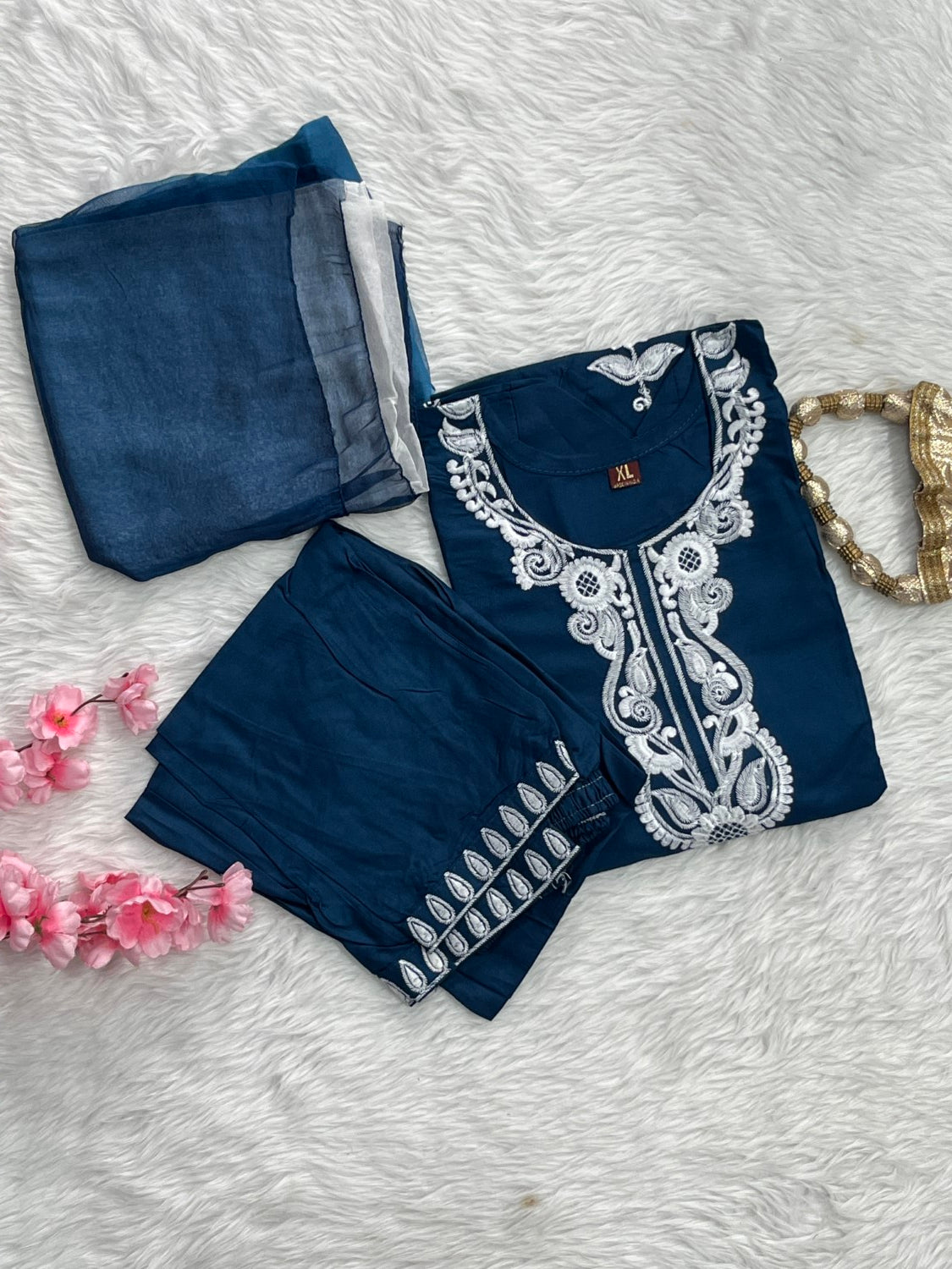 Rayon Kurta Pant Set