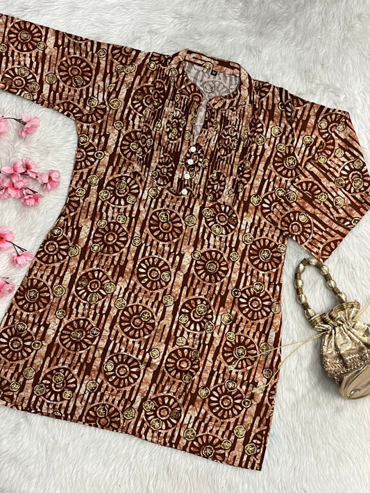 Cotton Short Kurti