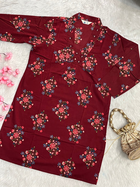 Cotton Short Kurti
