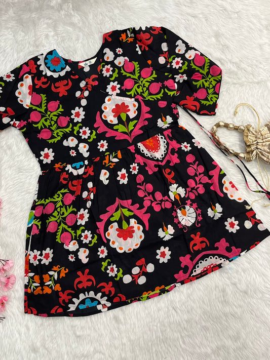 Cotton Short Gown