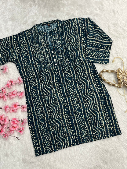 Cotton Short Kurti