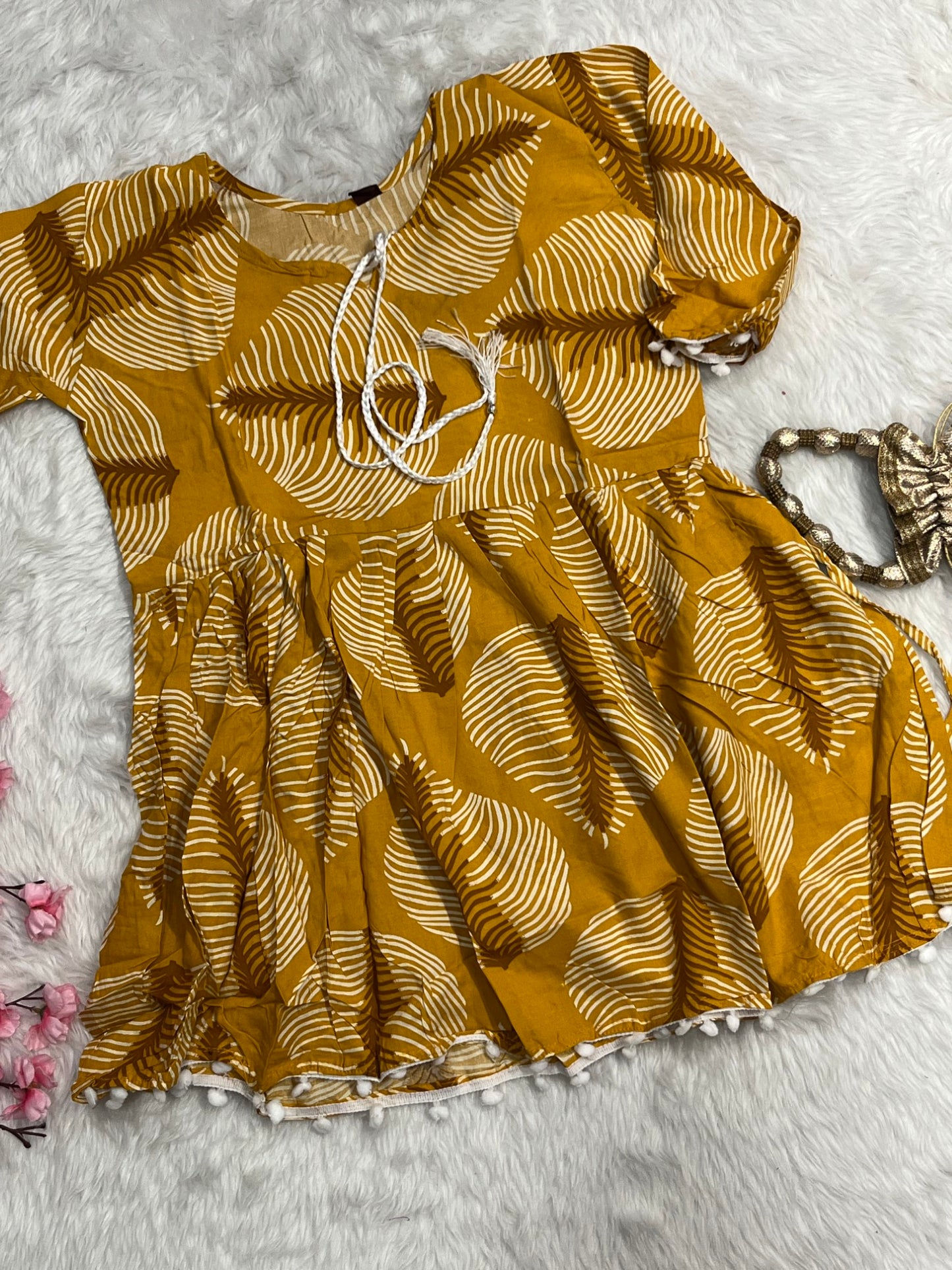 Rayon Short Gown