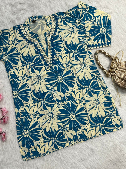 Rayon Short Kurti