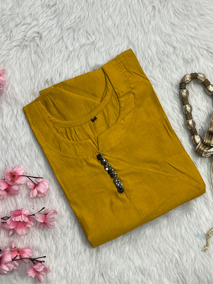 Chanderi Short Kurti