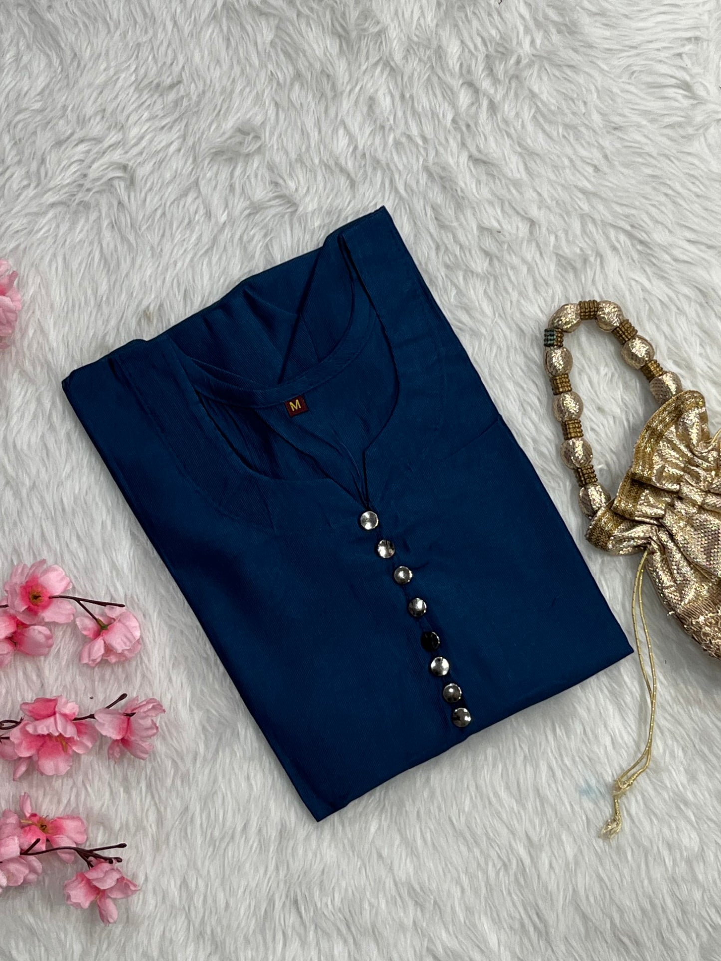 Chanderi Short Kurti