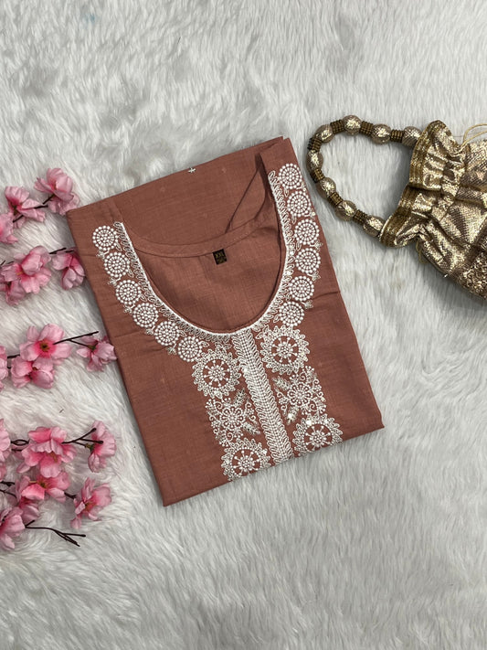 Chanderi Long Kurti