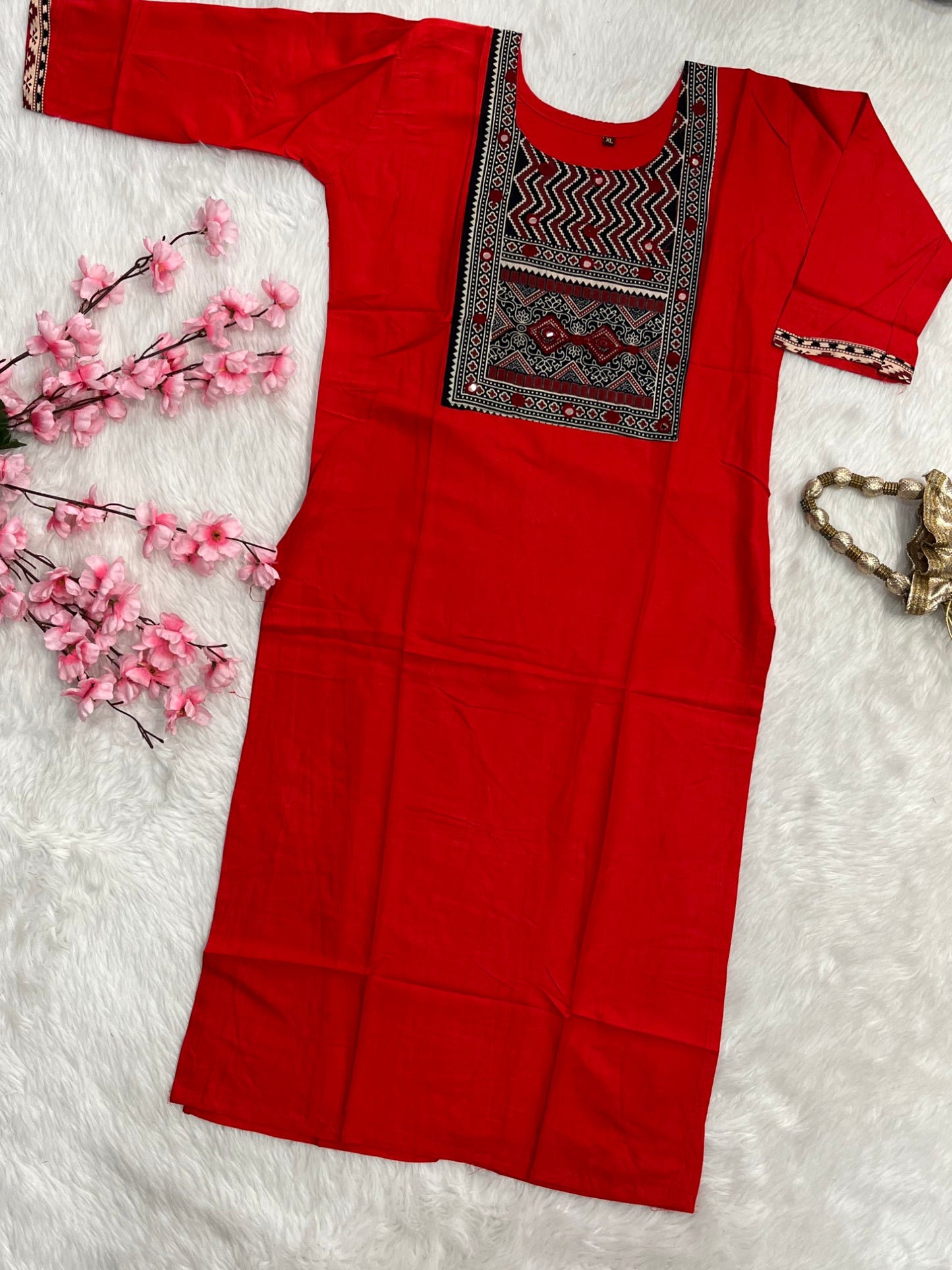 Rayon Long Kurti