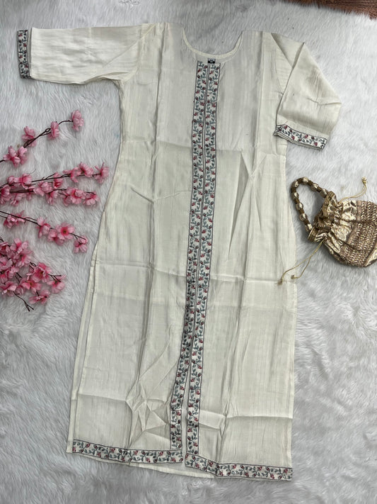 Rayon Long Kurti