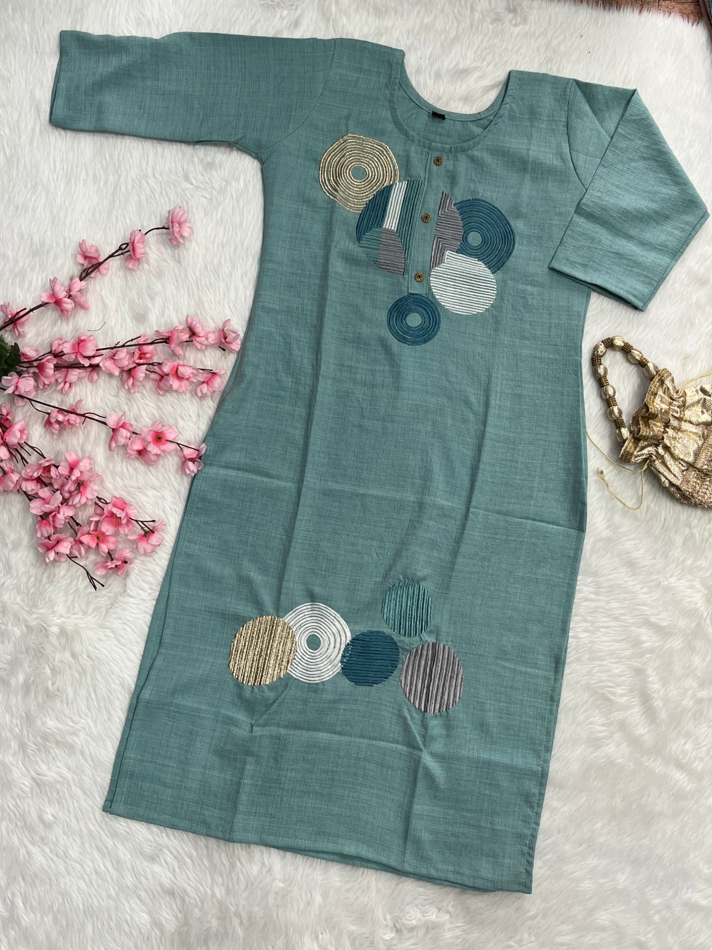 Cotton Long Kurti