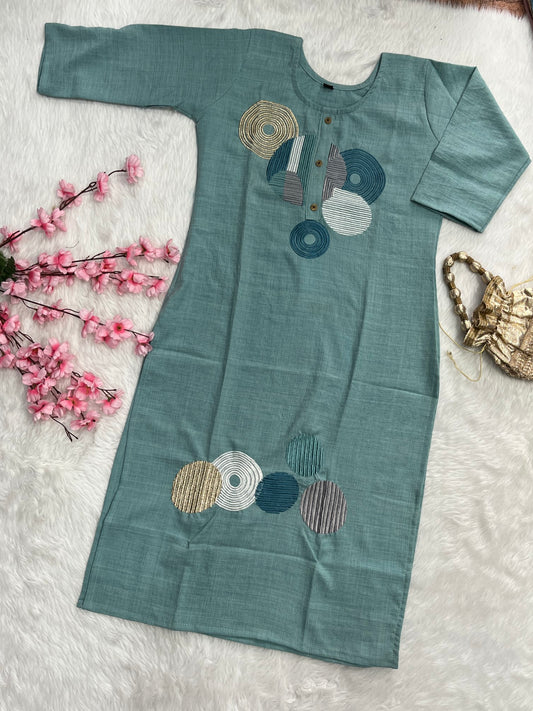 Cotton Long Kurti