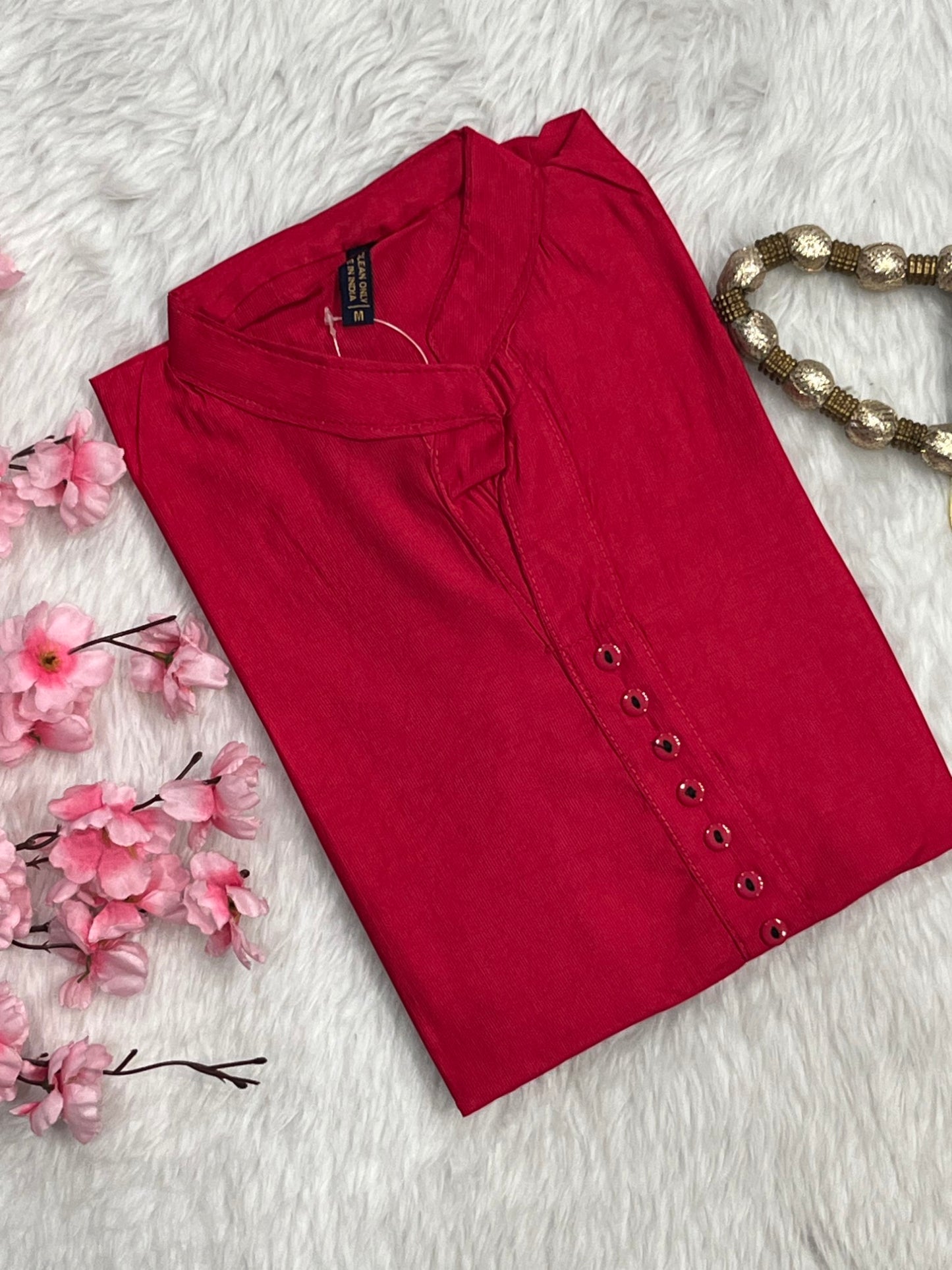 Chanderi Short Kurti