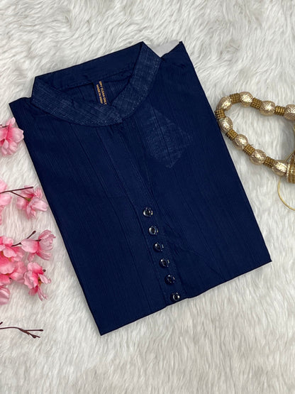 Chanderi Short Kurti
