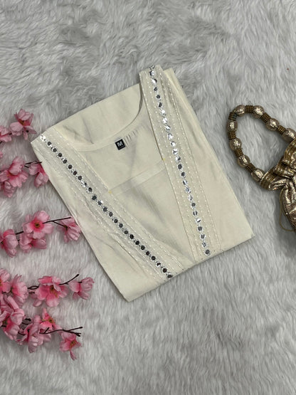 Chanderi Short Kurti