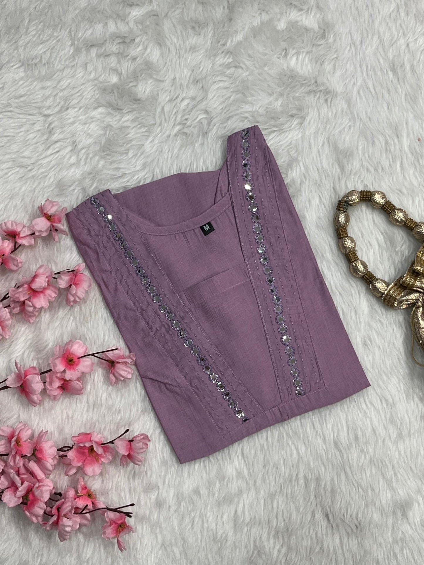 Chanderi Short Kurti