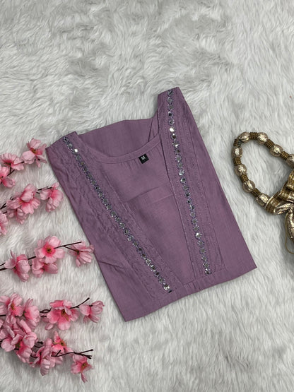 Chanderi Short Kurti