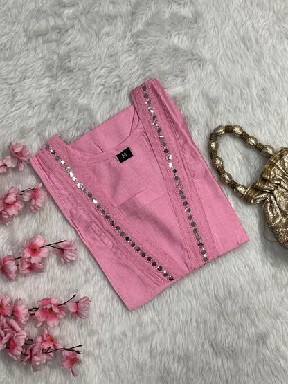 Chanderi Short Kurti