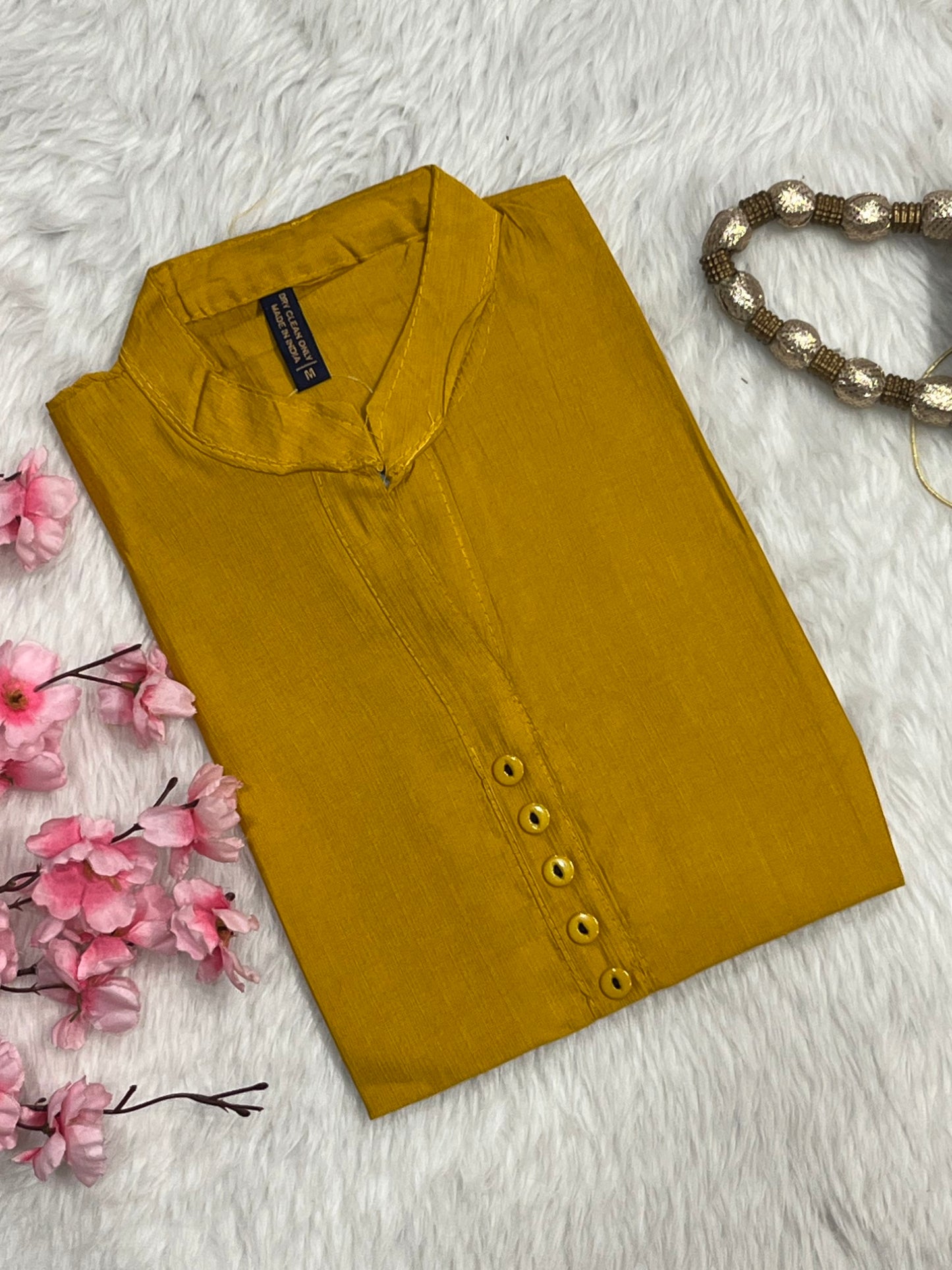 Chanderi Short Kurti